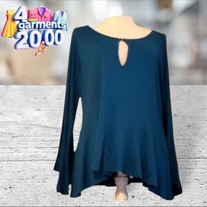 Lucky brand teal top size M